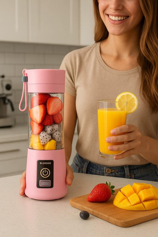 Mini Portable USB Electric Blender and Fruit Juicer